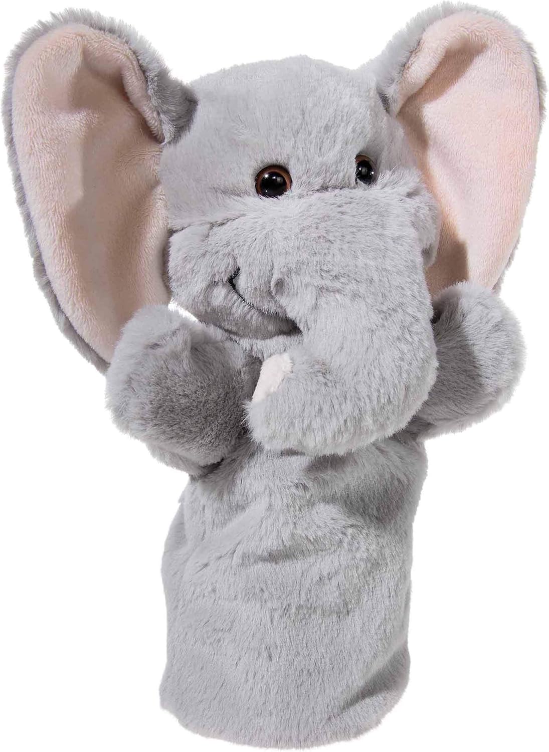Heunec 394070 - Marioneta de Mano, diseño de Elefante, Color Gris