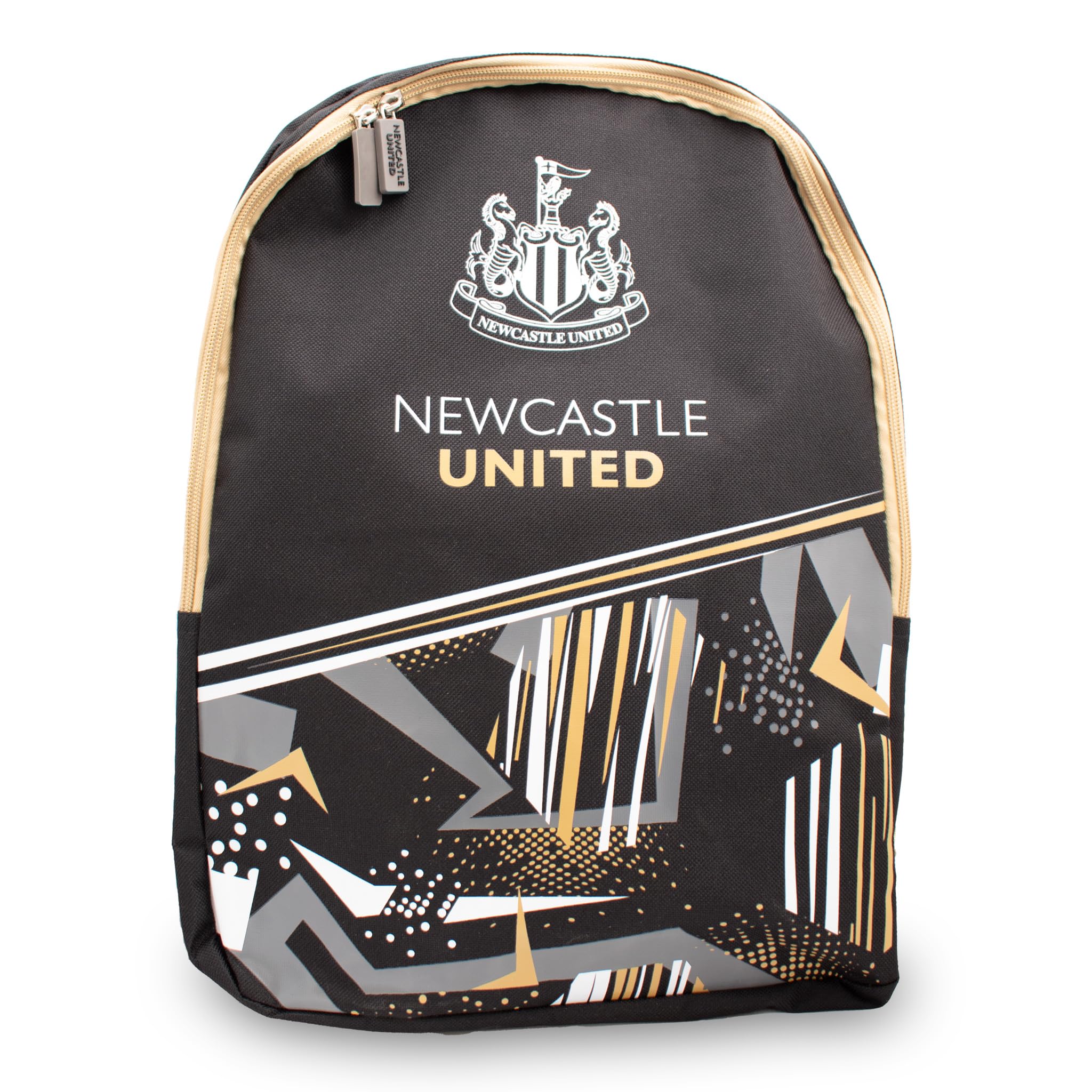 Hy-Pro Officially Licensed Newcastle F.C. Storm Large Backpack - The Magpies, NUFC, Lightweight, Rucksack, School, Great Football Gift, Newcastle United Merchandise