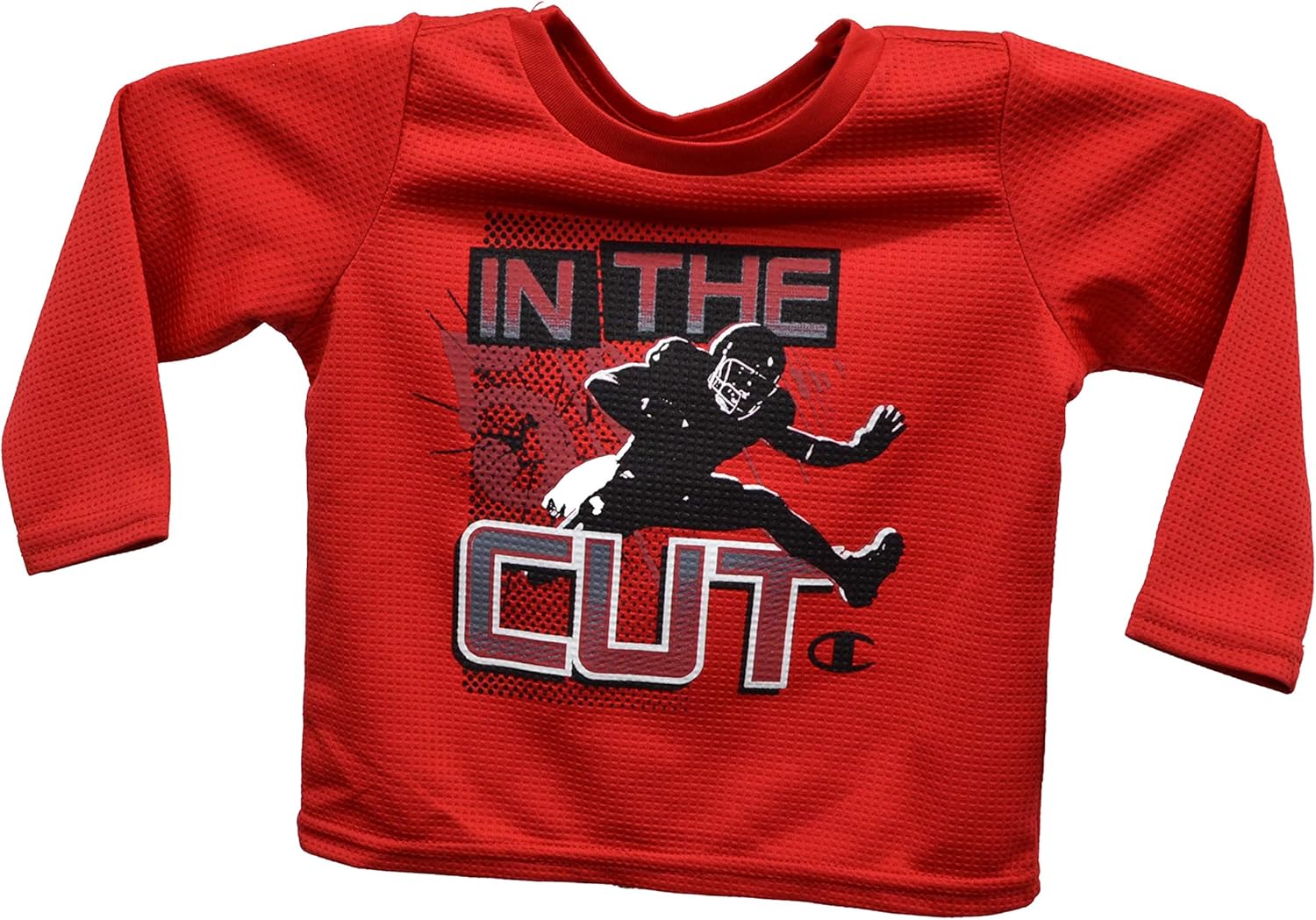 red champion shirt long sleeve