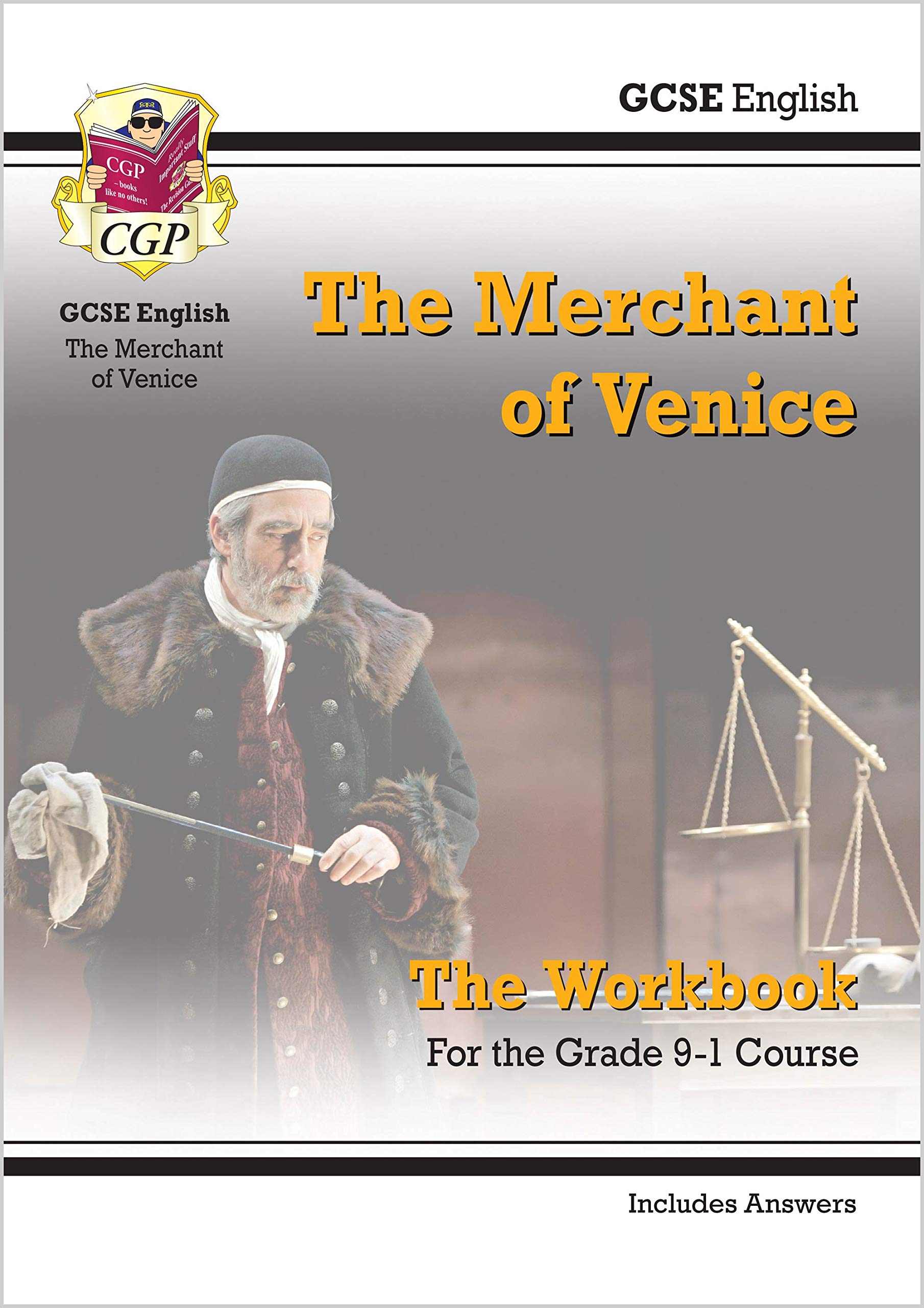 Grade 9 1 Gcse English Shakespeare The Merchant Of Venice Workbook Includes Answers Perfect For Screen Free Home Learning And 2021 Assessments Cgp Gcse English 9 1 Revision Amazon Co Uk Cgp Books Cgp Books 9781789081428 Books