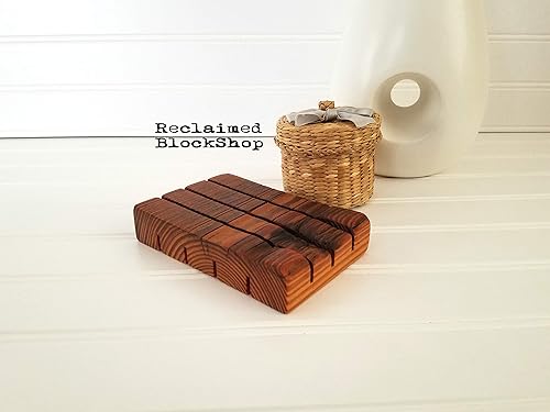 Amazon Com Barn Wood Soap Dish Made From 100 Year Old Reclaimed