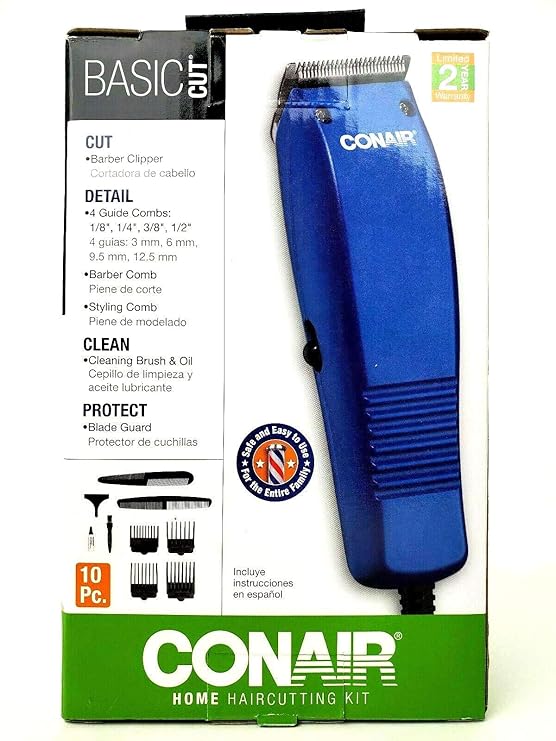 blue conair clippers