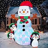 Joiedomi 6 FT Christmas Snowman Inflatable Outdoor