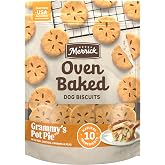 Merrick Oven Baked Grammy's Pot Pie with Real Chicken Dog Treats, 11 oz Bag | Oven Baked wheat free dog treats are hand crafted in small batches. Crafted with natural meat and whole foods.