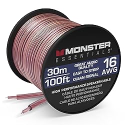 Monster Essentials High Performance Speaker Wire 16