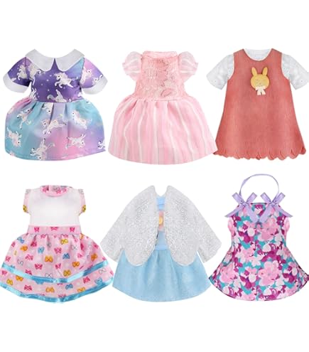 Mini Fashion Piezas Ropa De Muu00f1eca Y Zapatos De