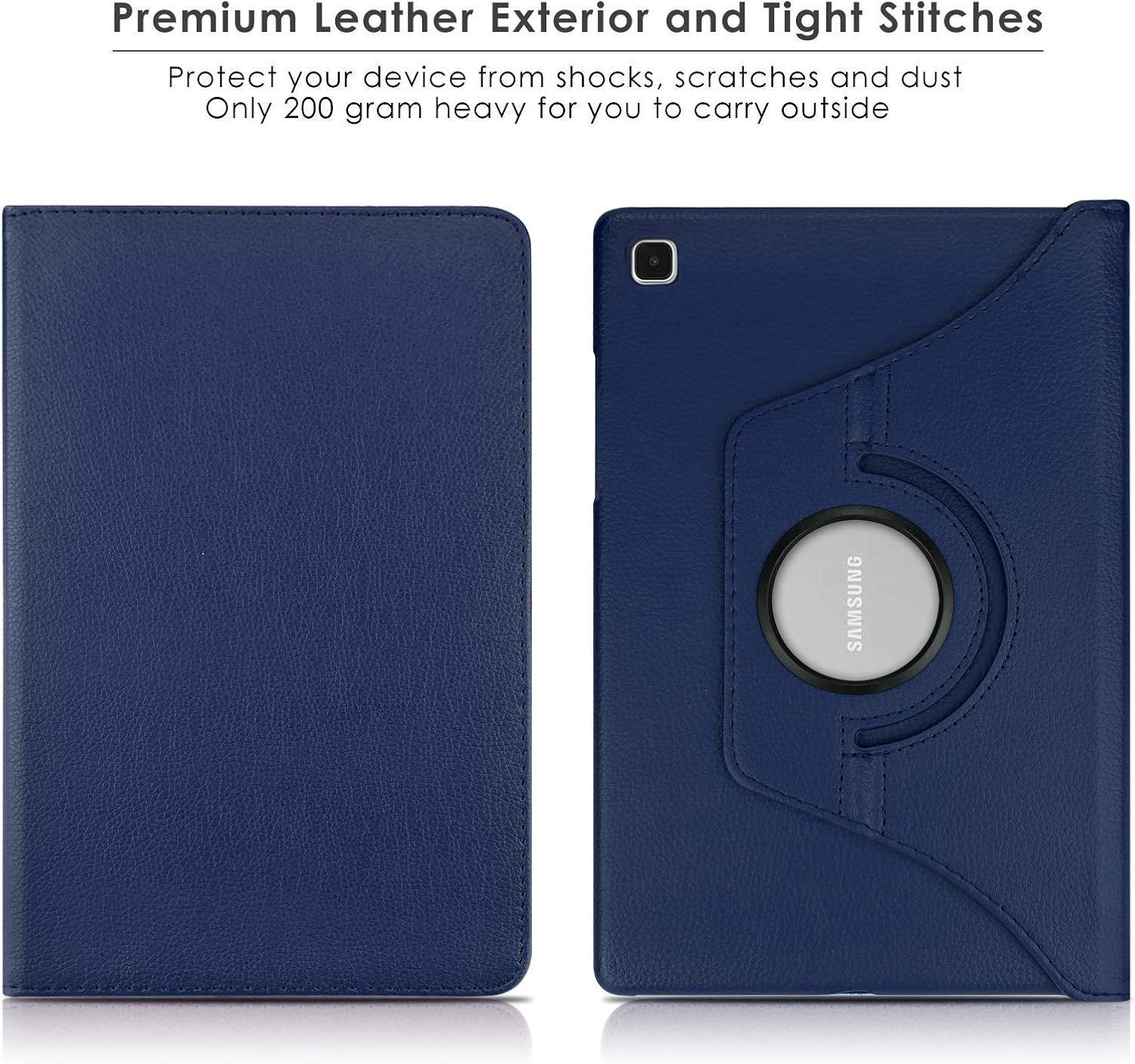 KATUMO for Galaxy Tab A7 Case 10.4" (2020 Release), 360° Rotating PU Leather Flip Cover for Samsung Tablet A7 Case SM-T500/T505/T507 - Image 4