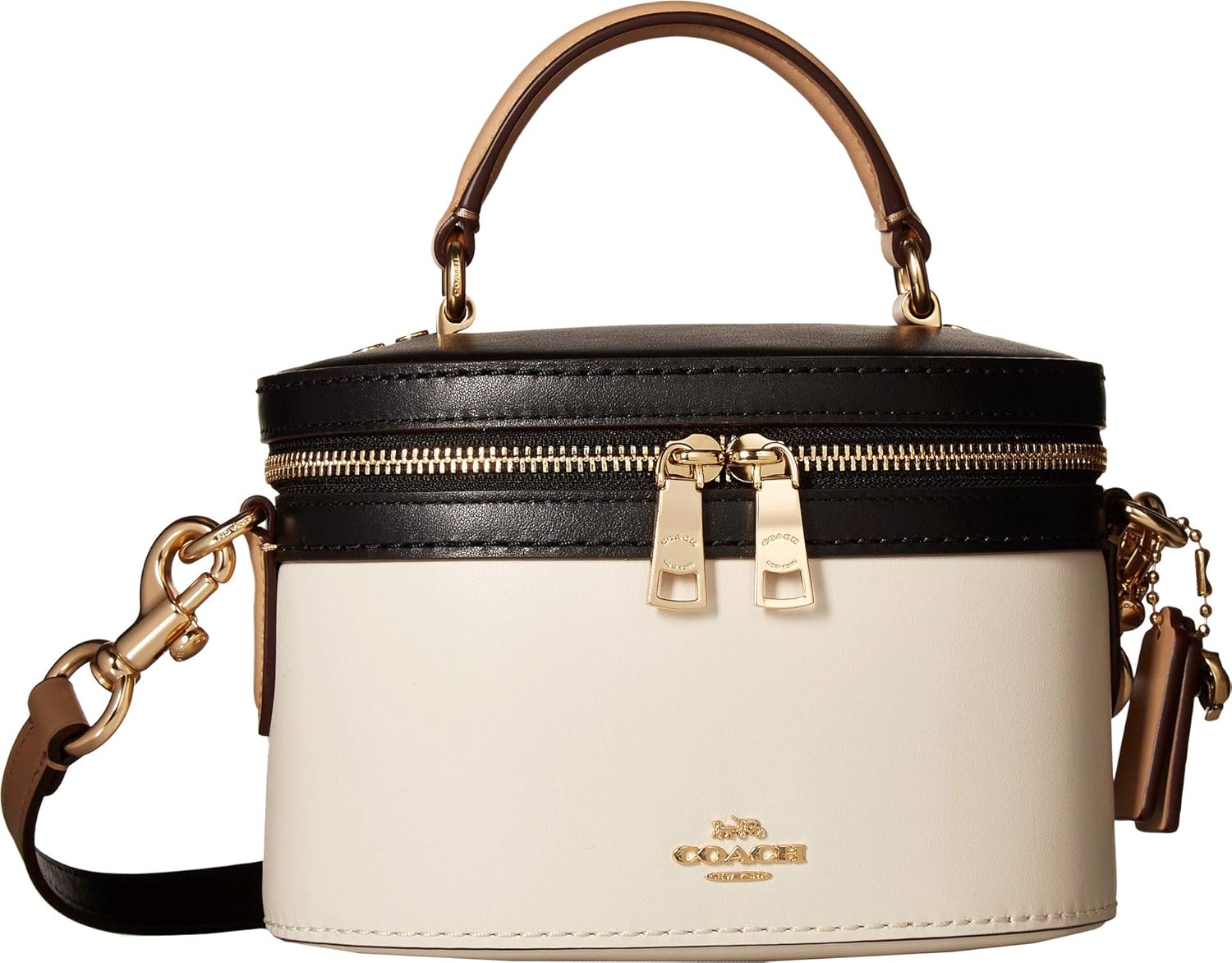 coach selena trail bag in colorblock