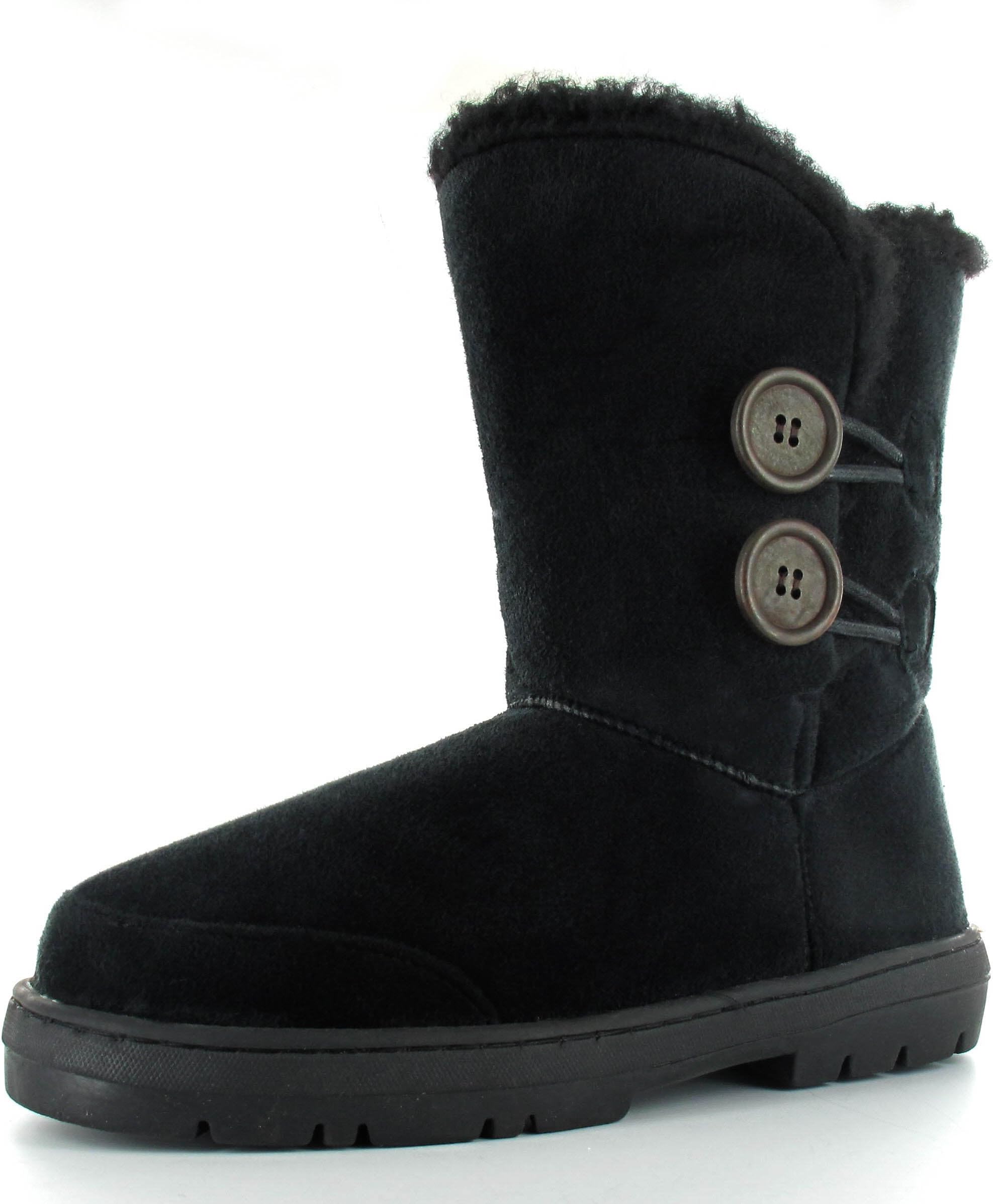 Ella Shoes "Rita Faux Fur Warm Winter Boots UK Sizes 3-9