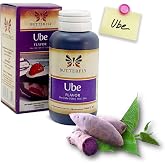 Ube Purple Yam Flavoring Paste Extract by Butterfly 2 Ounce with Mini Refrigerator Magnet