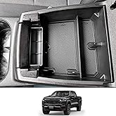 CDEFG for 2025 2026 Chevy Colorado GMC Canyon Center Console Organizer Tray for 2023-2025 2026 Chevy Colorado GMC Canyon Midd
