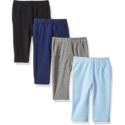 Luvable Friends Unisex Baby Cotton Pants