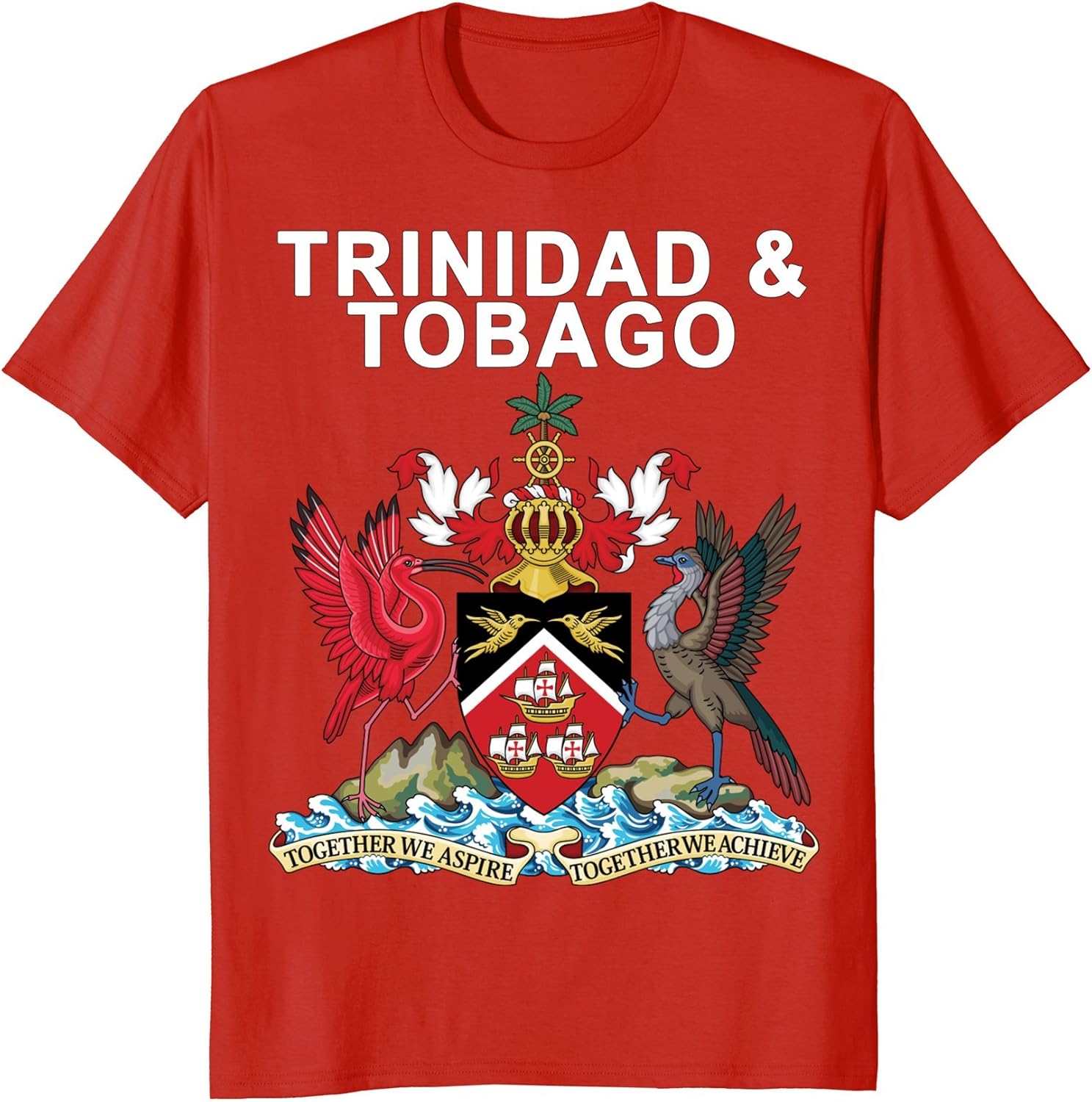 Trinidad and Tobago Crest Tshirt Clothing