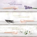 BRUBAKER Bath Salt Set 3x400g Lily Vanilla Lavender Natural Extracts Wellness view 5