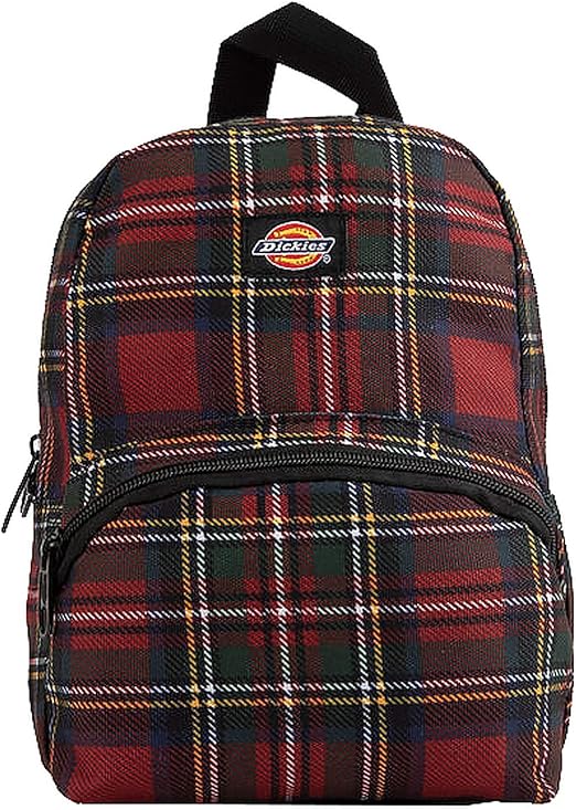 plaid mini backpack