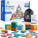 Sunny Auntie Magnetic Tiles 56 PCS Educational Building Set