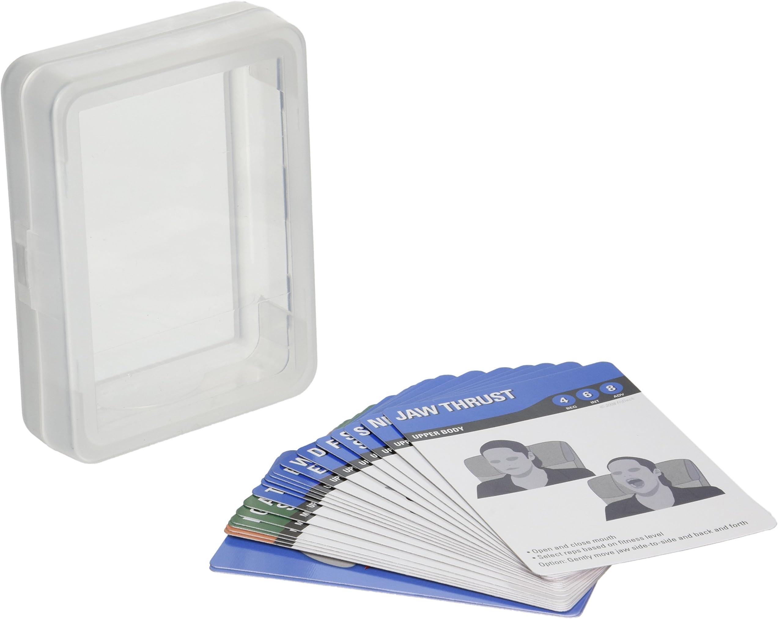 FITDECK Exercise Playing Cards for Guided Workouts, Travel