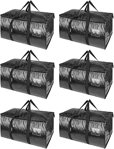 BALEINE 6-Pack Oversized Moving Bags 