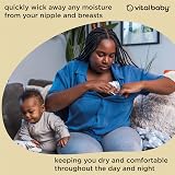 Vital Baby Nurture Ultra Comfort Breast Pads 56pk Disposable Nipple Shields view 5