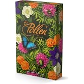 Pollen Board Game, Reiner Knizia Tile Placement, Ages 11+, 2-4 Players | Grow a Garden to Attract Pollinators | Unique Scoring - Your Lead Category Doesn't Count | 40 Min Playtime
