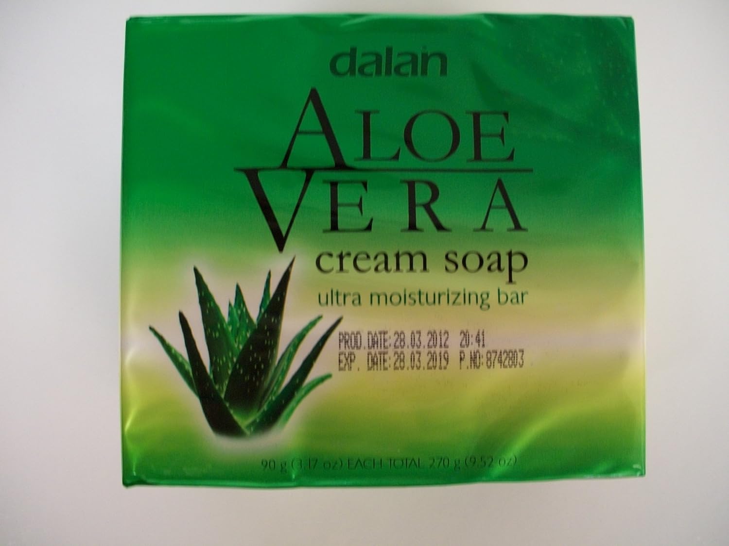 dalan aloe vera cream soap