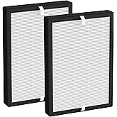 FCFMY 2 Packs GL-FS32 Replacement Filter Compatible with MOOKA/KOIOS GL-FS32 & Azeus GL-FS32 Air Cleaner Purifier, 3-in-1 Filter of Main Replacement Filter, Activated Carbon and Fine Pre-Filter