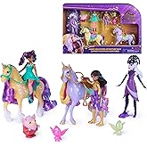 Unicorn Academy, Magic Unleashed Adventure Pack with Sophia, Ava, Ravenzella, Wildstar, Leaf & More, Dolls & Unicorn Toys for Girls Ages 4 and up