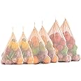 Reusable Produce Bags, Mesh Produce Bags, Onion Produce Bag, 100% Organic Cotton, Potatoes Onion Bags, Cloth Vegetable Bags G