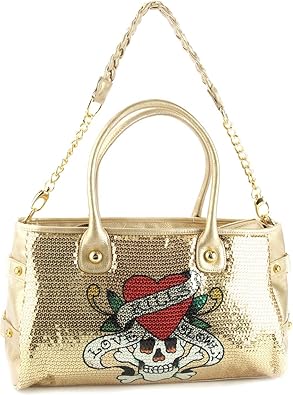amazon gold shoes and bag