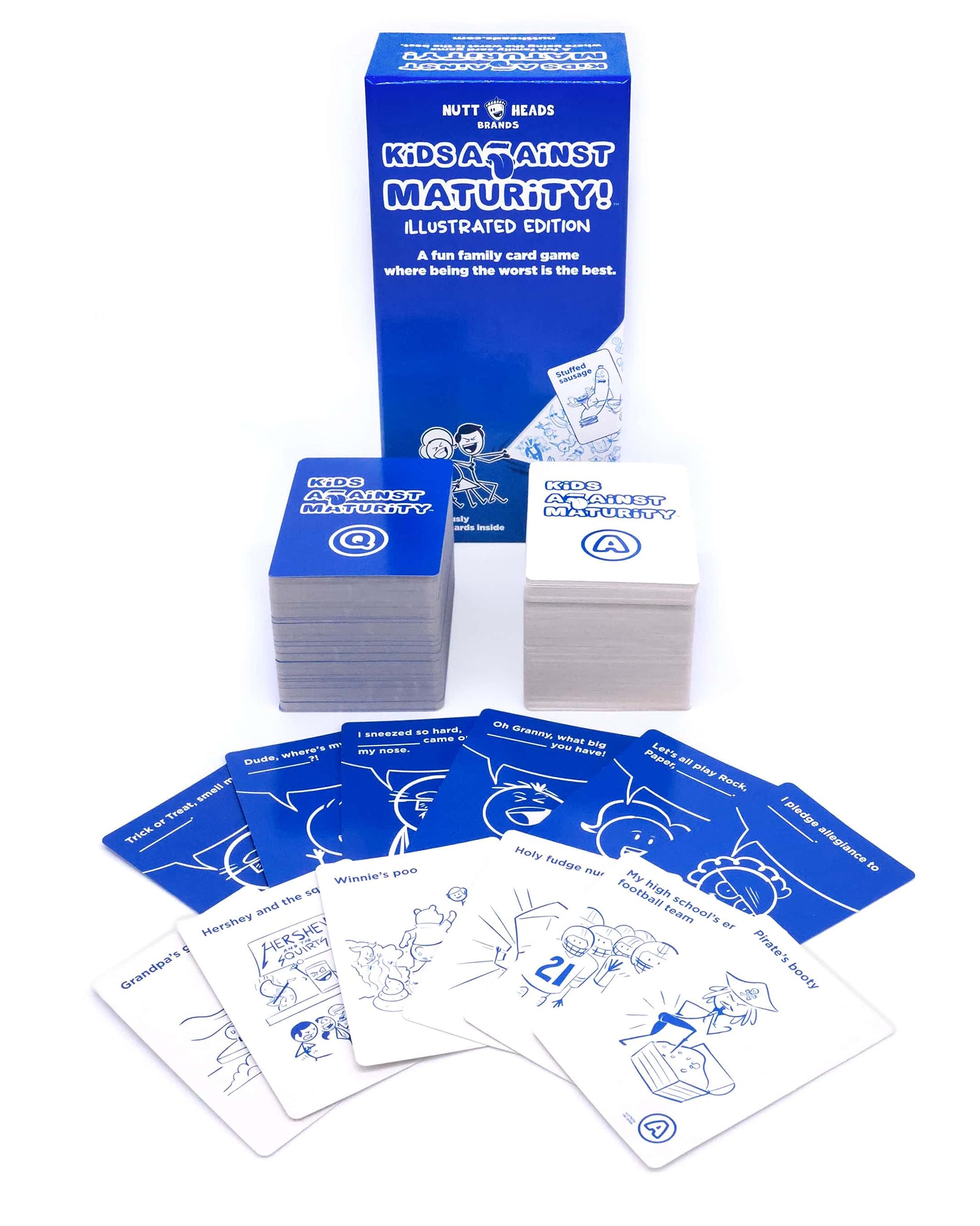 Kids Against Maturity Core Game, Illustrated Version