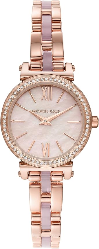 sofie pave rose gold tone watch