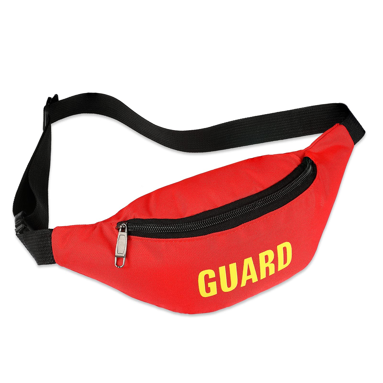 Guard Costume Bum Bag Fanny Waist Pack Belt Bag for Halloween Guard Costume Fancy Dress Party Accessory, Red