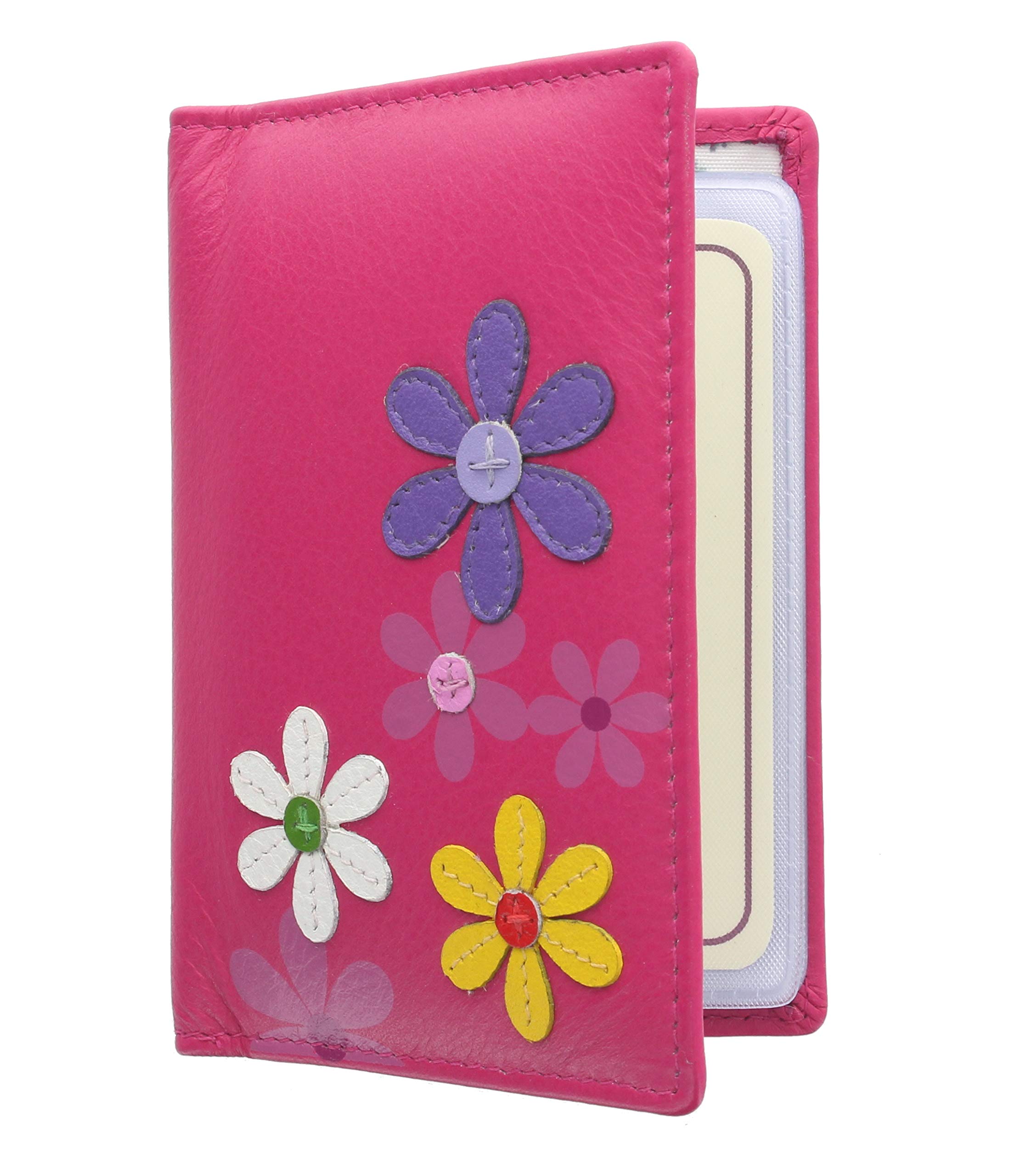 Mala Leather CARA Collection Credit Card Holder 620_73 Pink