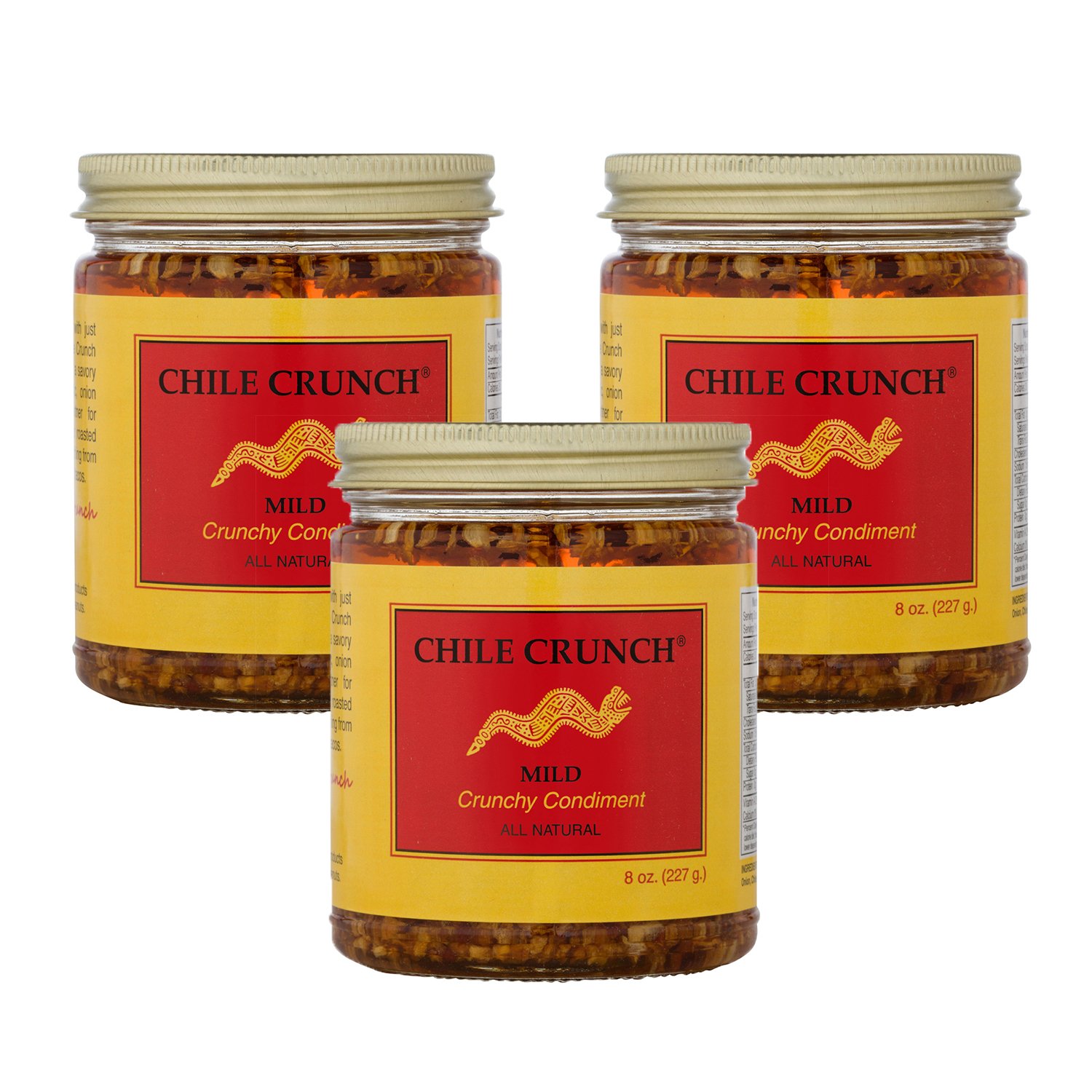 Chile Crunch An All Natural Crunchy Condiment (Mild) 3