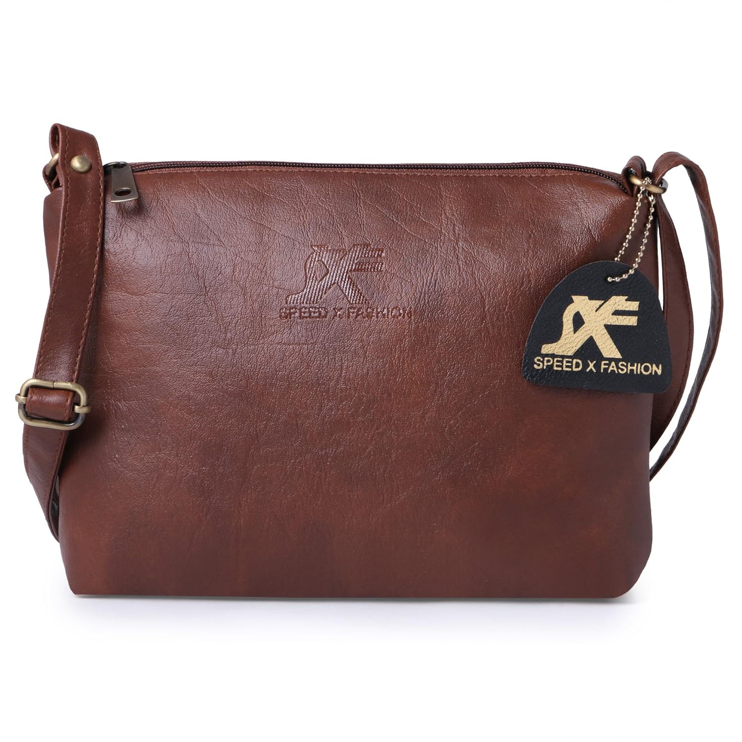 speed x fashion women's handbag and sling bag combo(snkr-rty,brown)