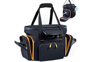 FRECOLSH Heavy-Duty Portable Power Station Storage Case Compatible with DELTA 2 Pro Solar Power Bank Carrying Case for Outdoor Camping Essentials Carrying Case Only