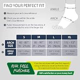 Rymora Foot Compression Socks Sleeves XL White One Pair view 2