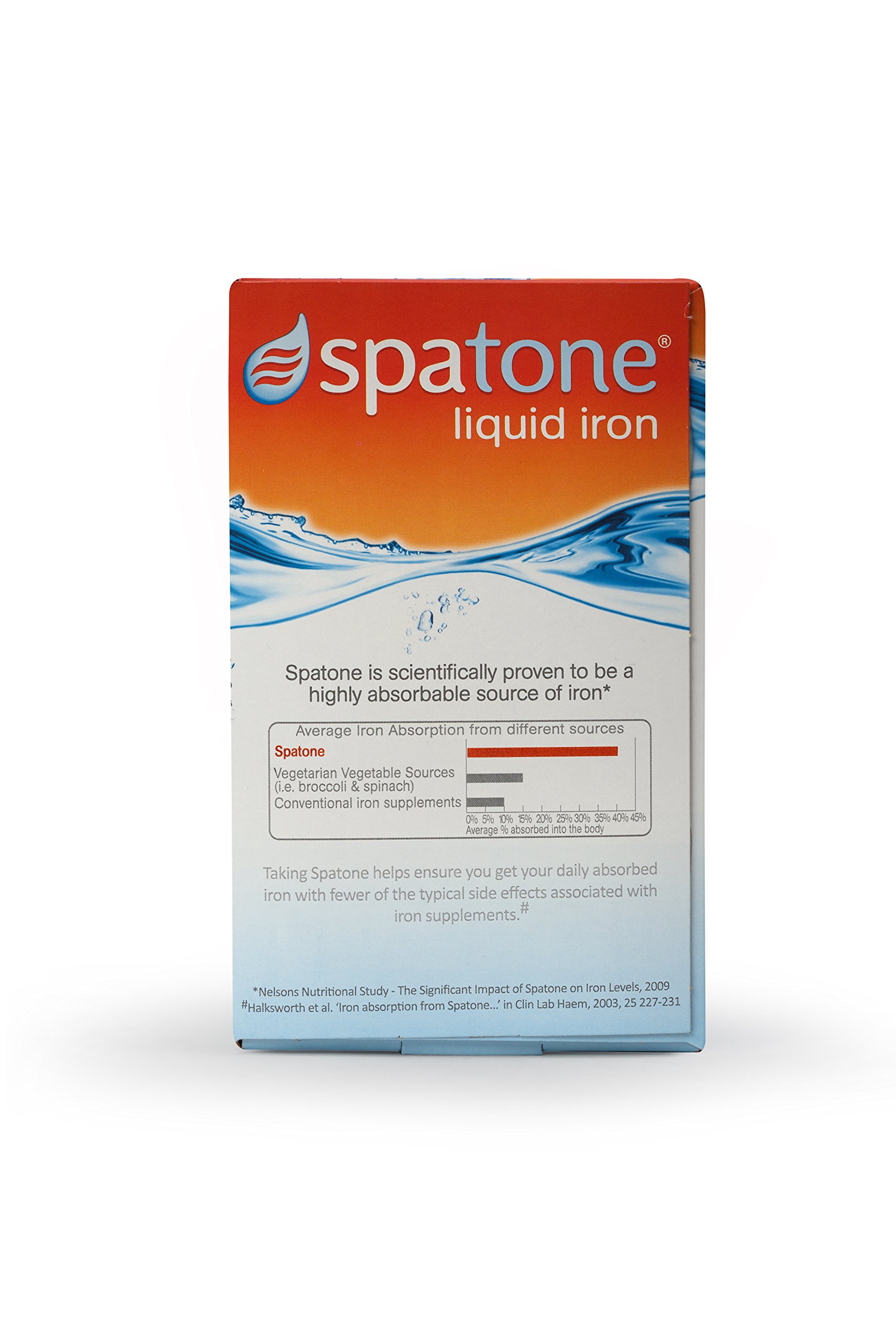 Spatone Natural Liquid Iron Supplement Original, 28 Sachets x 20 ml