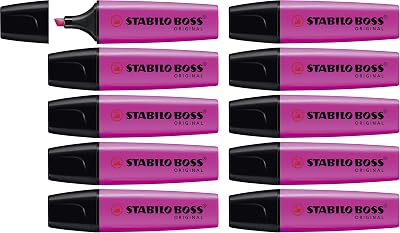 Stabilo Boss Original Highlighter Pack 10 Lilac