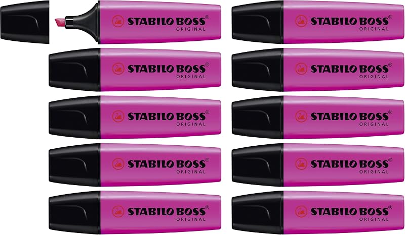 Stabilo Boss Original Highlighter Pack 10 Lilac