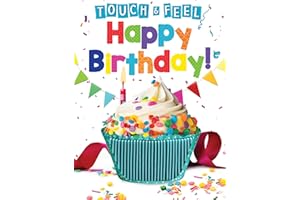 Happy Birthday - Touch and Feel Board Book - Sensory Board Book (Touch & Feel Sensory Board Books for Baby & Toddler Time)