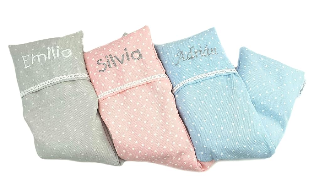 Saco térmico cervical de semillas de trigo con funda lavable ...