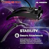Mission Darts Torus 100 Tor100 LED Folding Dartboard Light Black view 5