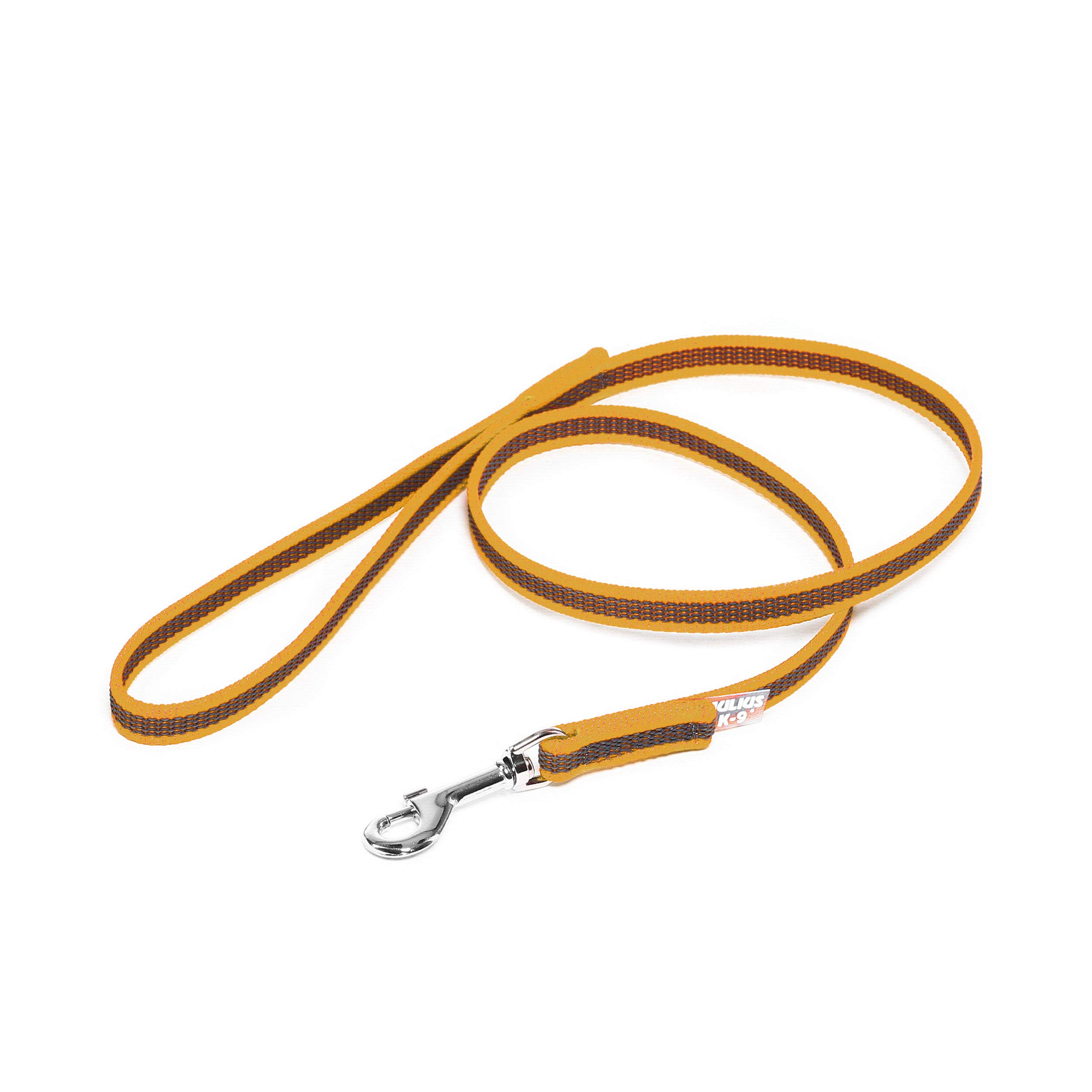 Color & Gray Super-Grip Leash with Handle, 14 mm x 1 m, Orange-Gray