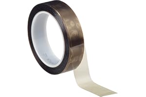 3M TALC PTFE Film Tape 5490, Brown, 1 in x 36 yd, 3.7 mil