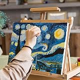Holdfiturn 6Pcs Blank Canvas A3 30x40cm 100% Cotton Panels Board view 8