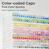Ohuhu 104-Color Alcohol Markers Dual Tip Brush & Fine with Case view 5