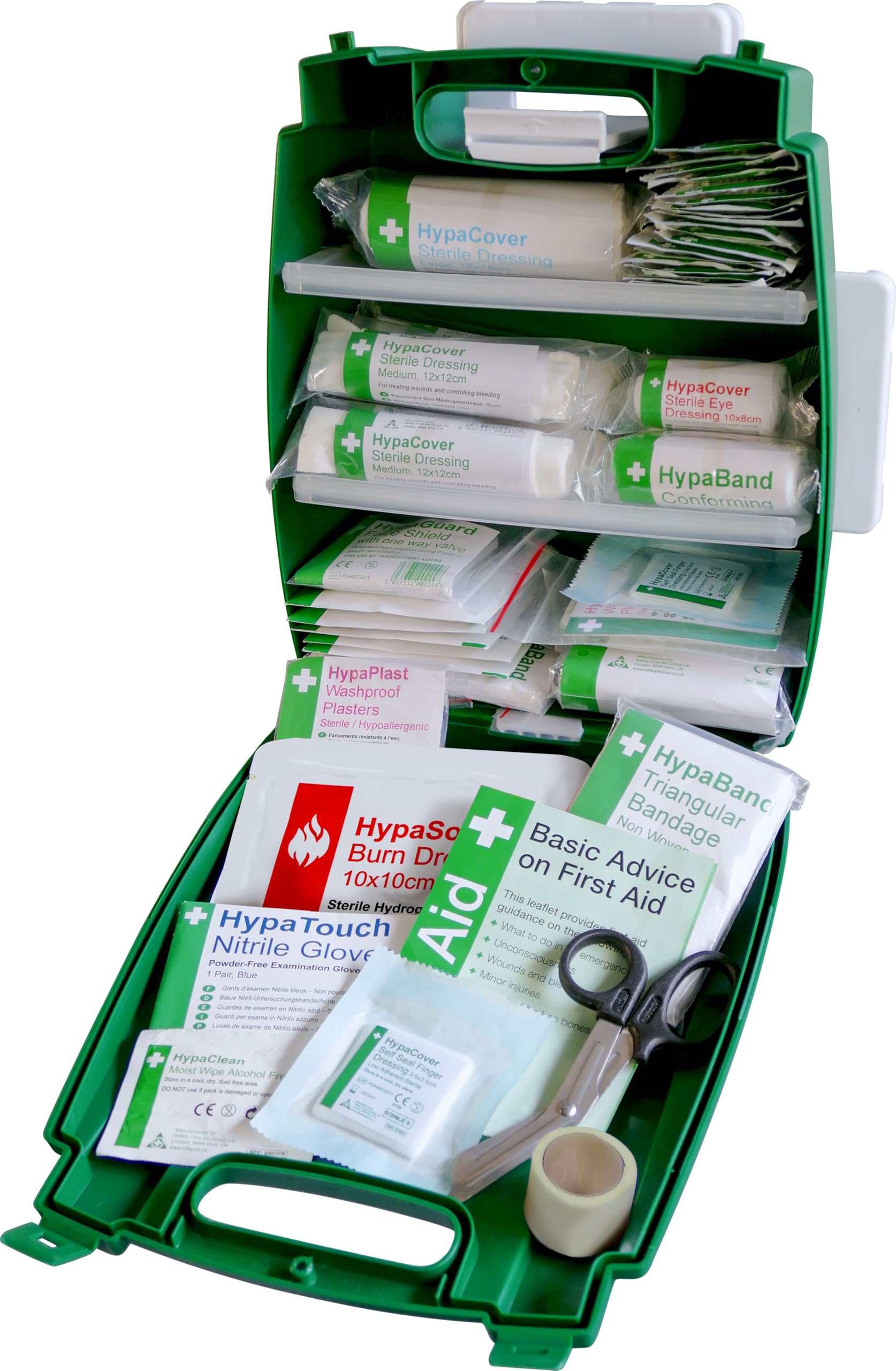 Safety First Aid Group Evolution Plus Workplace First Aid Kit BS 8599 Compliant, Small