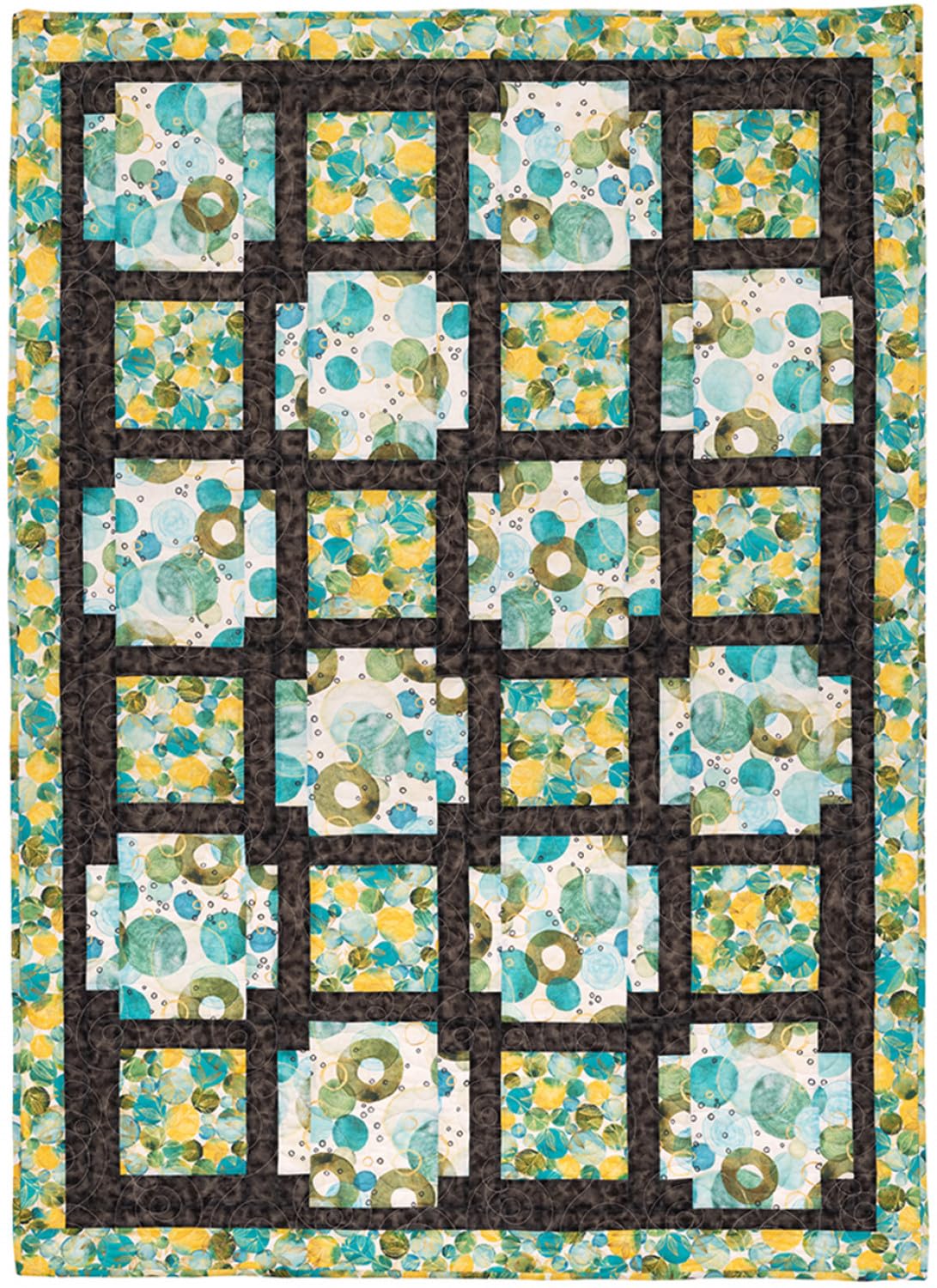 Make It Easy with 3-Yard Quilts Pattern by Fabric Cafe