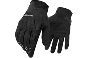RIGWARL Comfortable Mountain Bike Motorcycle Gloves Women and Men with Touchscreen Fingers for Riding ATV MTB Drit Bike…